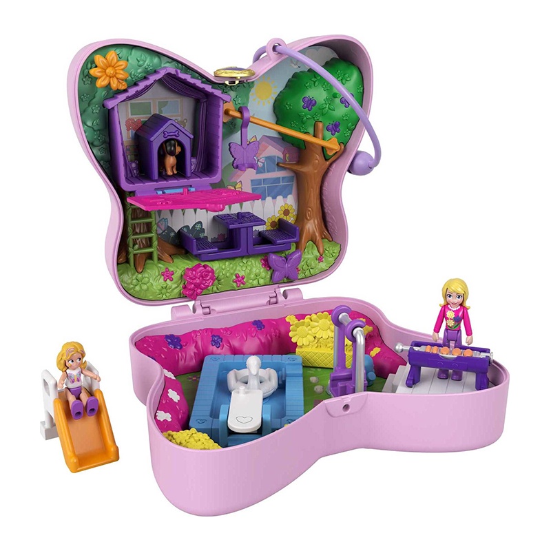 Đồ Chơi POLLY POCKET Và Khu Vườn Bươm Bướm GTN21/FRY35