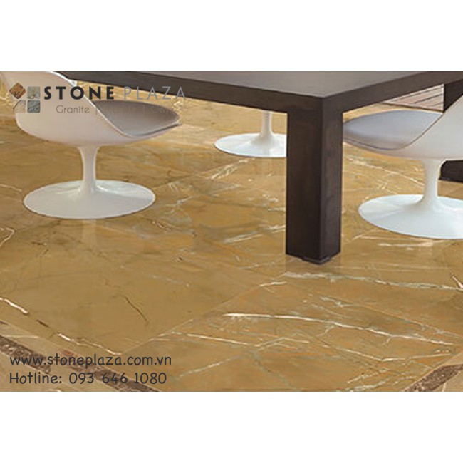 ĐÁ MARBLE VÀNG CHANH VÂN CHỈ TRẮNG (AMARILLO MARES MARBLE)