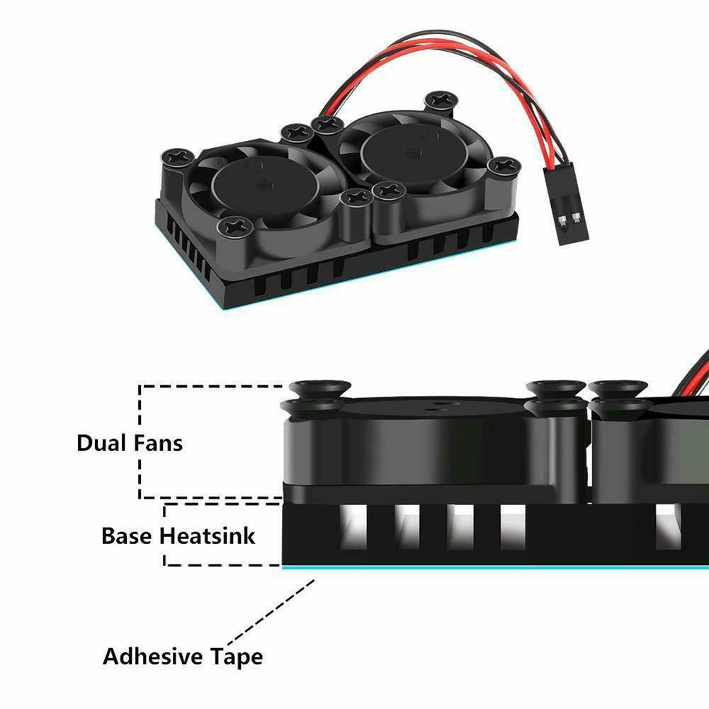 Quạt Tản Nhiệt Pcb Chất Lượng Cao Cho Raspberry Pi 3 / 3b + / 4b | BigBuy360 - bigbuy360.vn