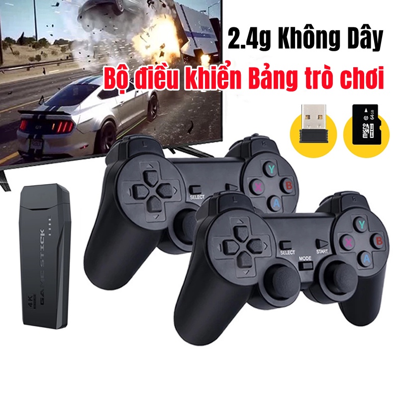 Máy chơi game cầm tay PS3500 Bảng điều khiển trò chơi TV không dây mới kết nối HDMI, tặng thẻ nhớ 32G Thiết bị chơi game