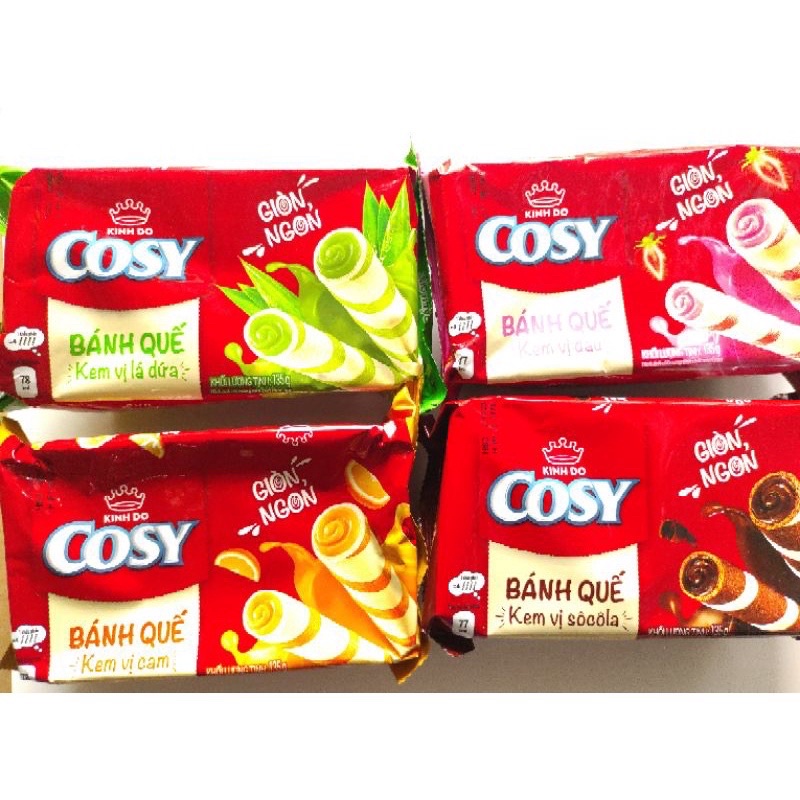 Bánh quế nhân kem Cosy Kinh Đô 135g
