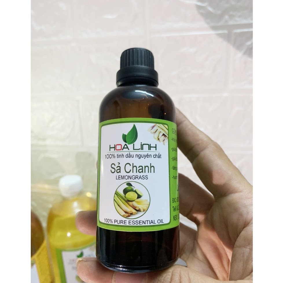 Tinh dầu sả chanh 100% nguyên chất : 50ml-30ml-10ml