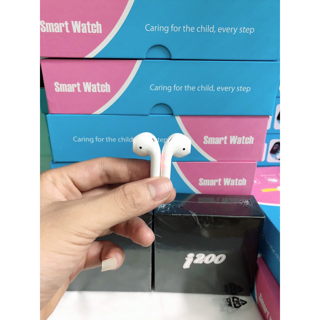 Tai nghe bluetooth nhét tai i200 TWS kết nối không dây bluetooth | BigBuy360 - bigbuy360.vn