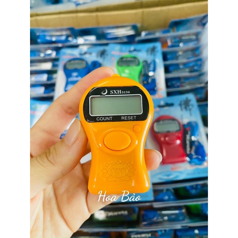 MÁY BẤM SỐ NIỆM PHẬT - MÁY ĐẾM SỐ NIỆM PHẬT  LOẠI ĐEO CỔ