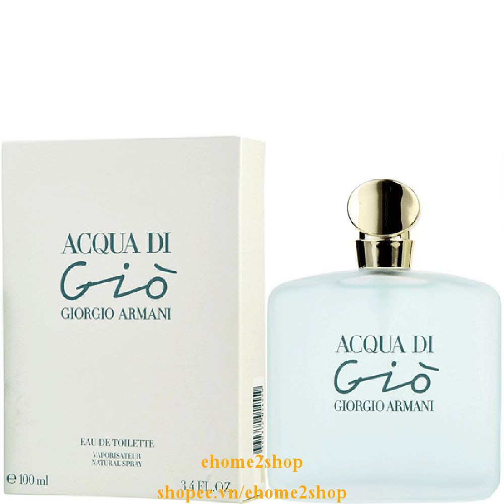 Nước Hoa Nữ 100Ml Giorgio Armani Acqua Di Gio, shopee.vn/ehome2shop.