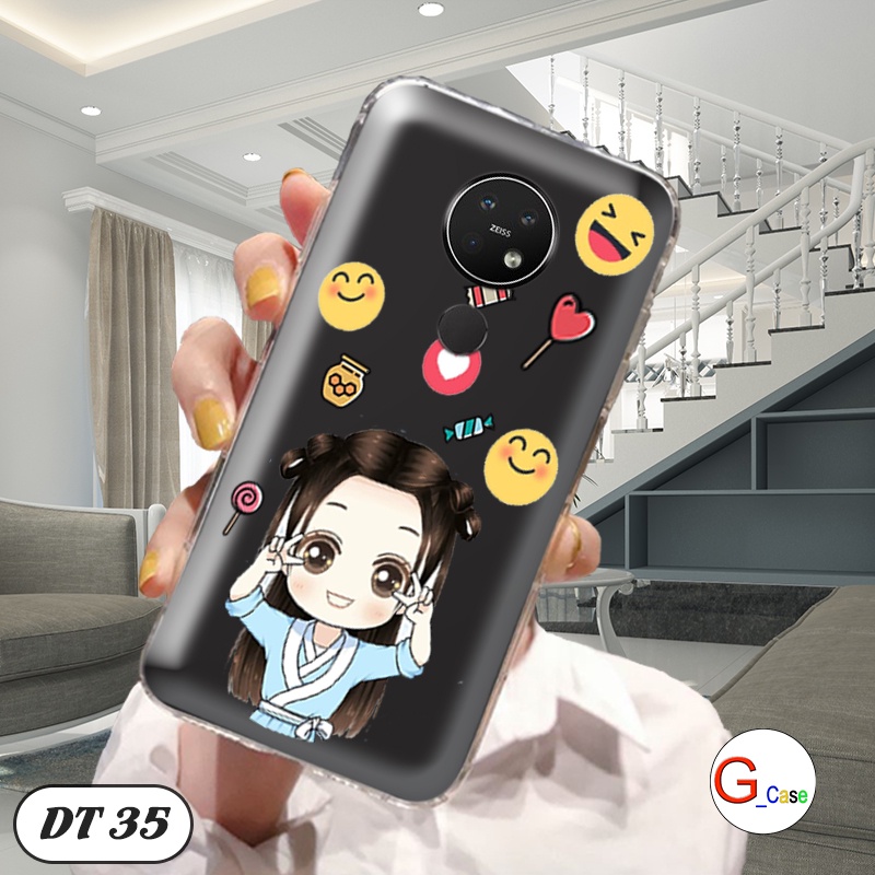 Ốp lưng điện thoại Nokia 7.2 dẻo trong in hình