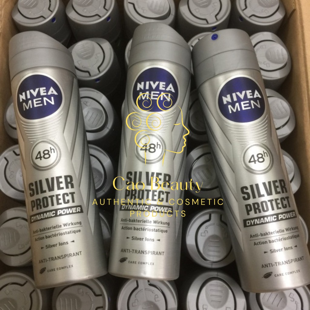 Giá sốc Xịt khử mùi Nivea Men 48h Đức 150ml
