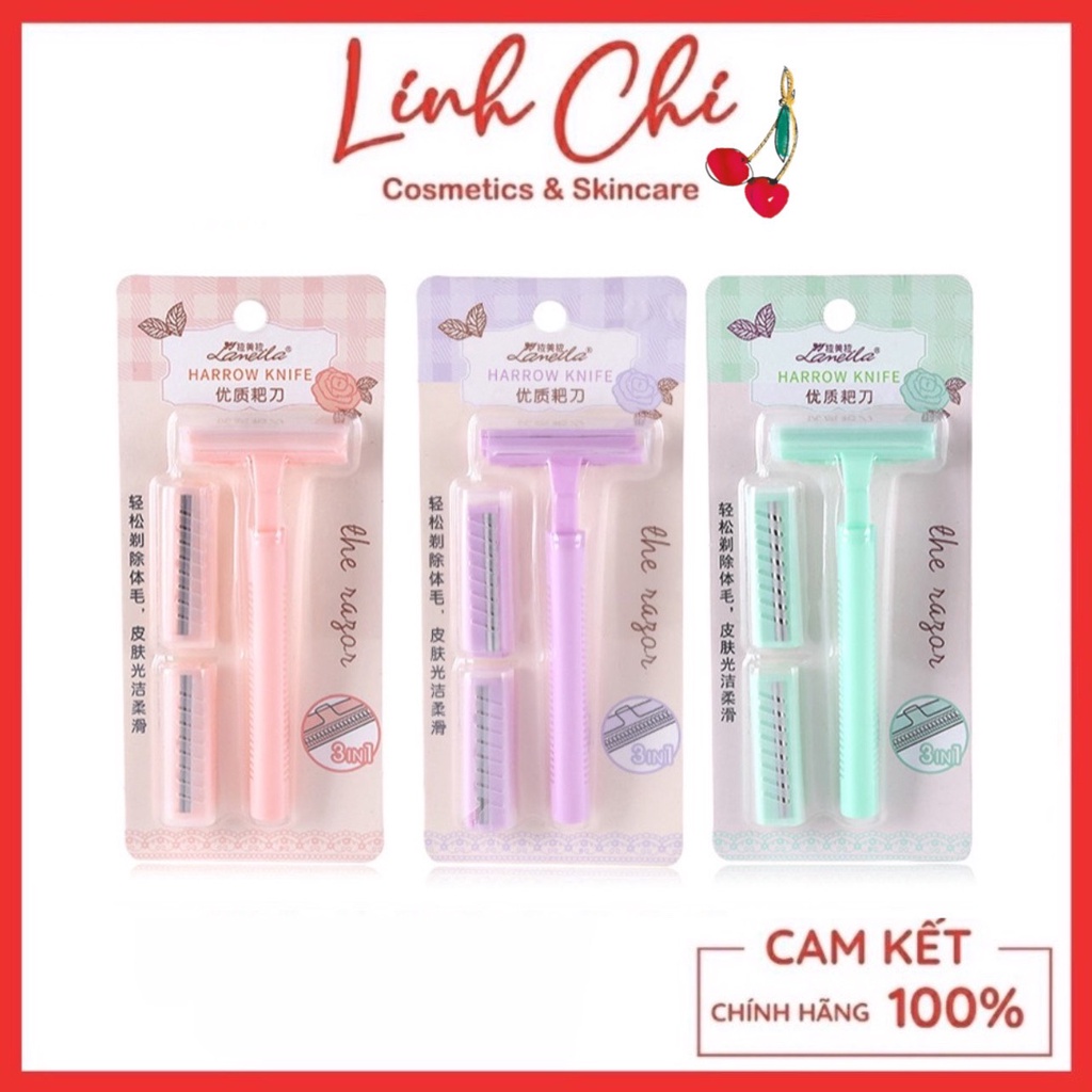 Bộ Dao Cạo Lông Body Lameila 3in1 Tay Chân, Nách (Râu, Vùng Kín)