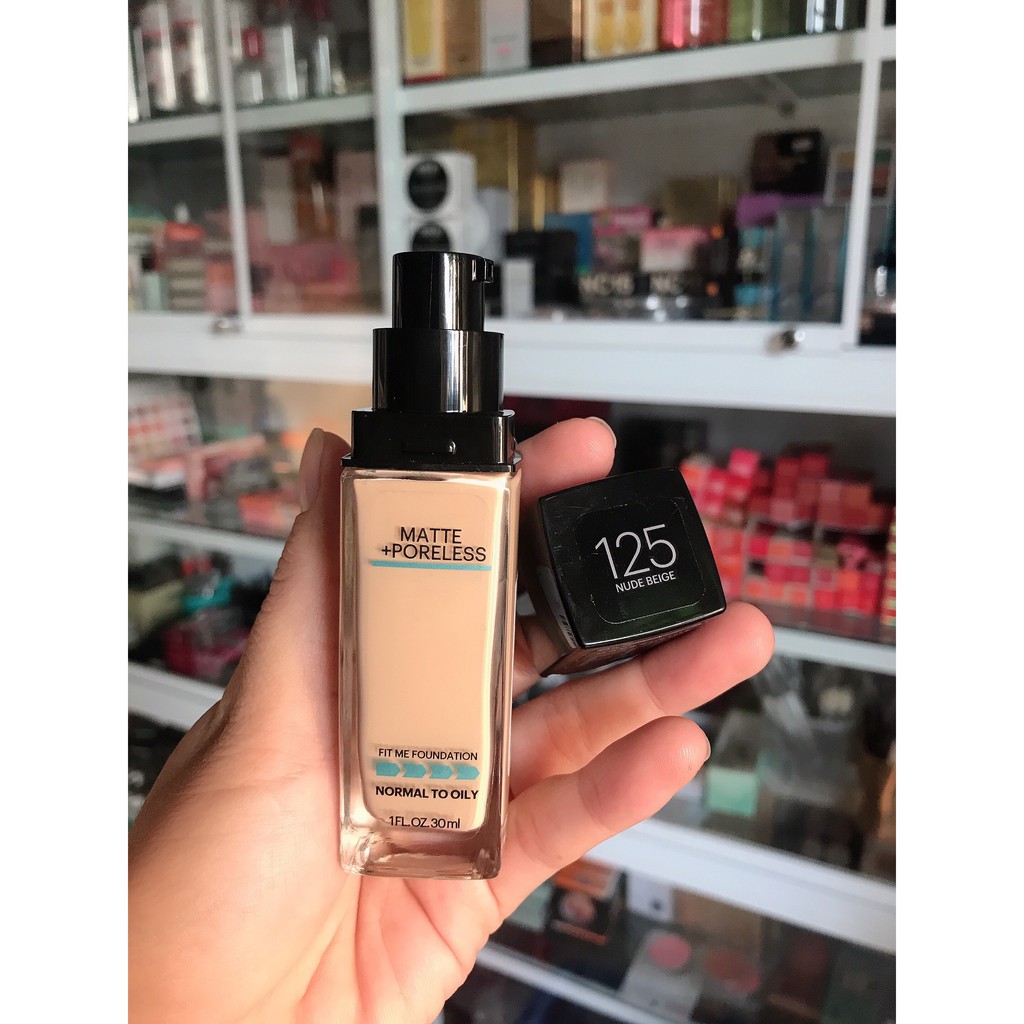 Kem nền MAYBELLINE FIT ME MATTE + PORELESS FOUNDATION