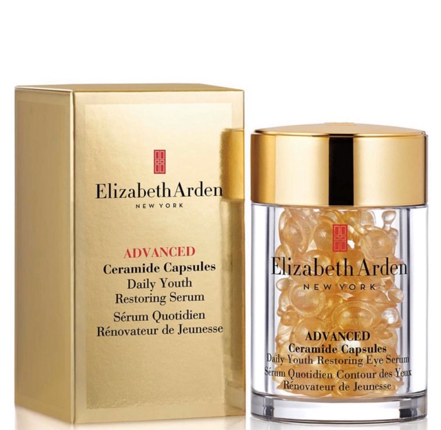 VIÊN NANG TINH CHẤT DƯỠNG DA / MẮT ELIZABETH ARDEN ADVANCE CERAMIDE CAPSULES DAILY YOUTH RESTORING SERUM
