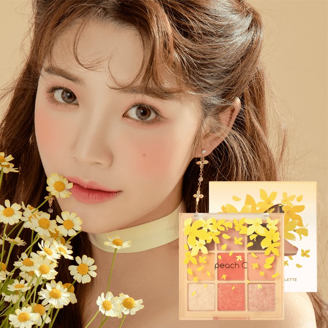 bảng phấn mắt peach C eyeshadow palette blossom edition