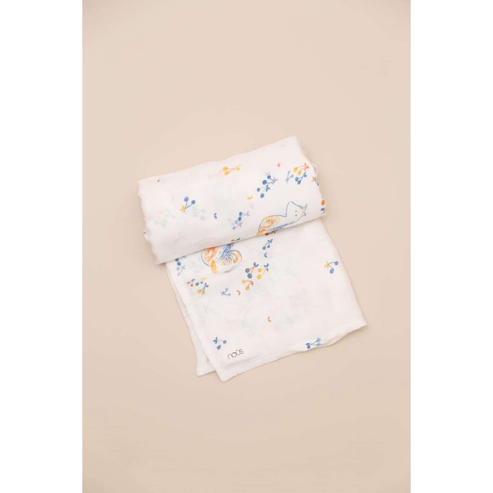 NOUS Khăn tắm xô 1 lớp - hộp vải sợi tre cao cấp BAMBOO cho bé