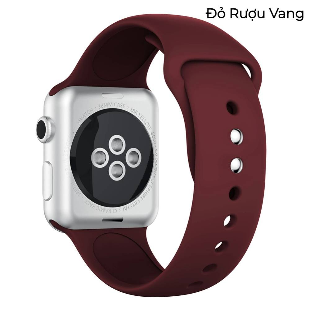 Dây cao su Apple Watch cao cấp [Có ảnh thật] [ĐỦ SIZE 38 40 42 44] [SIÊU MỀM]