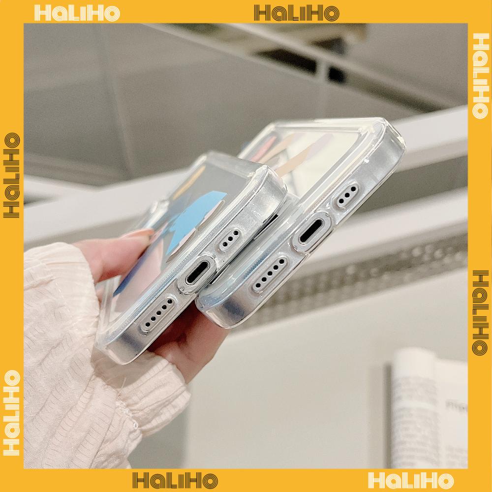 Ốp điện thoại silicon mềm dày trong suốt bảo vệ camera chống sốc thích hợp cho iPhone 11 12 13 Pro Max 7Plus Xr XS Max