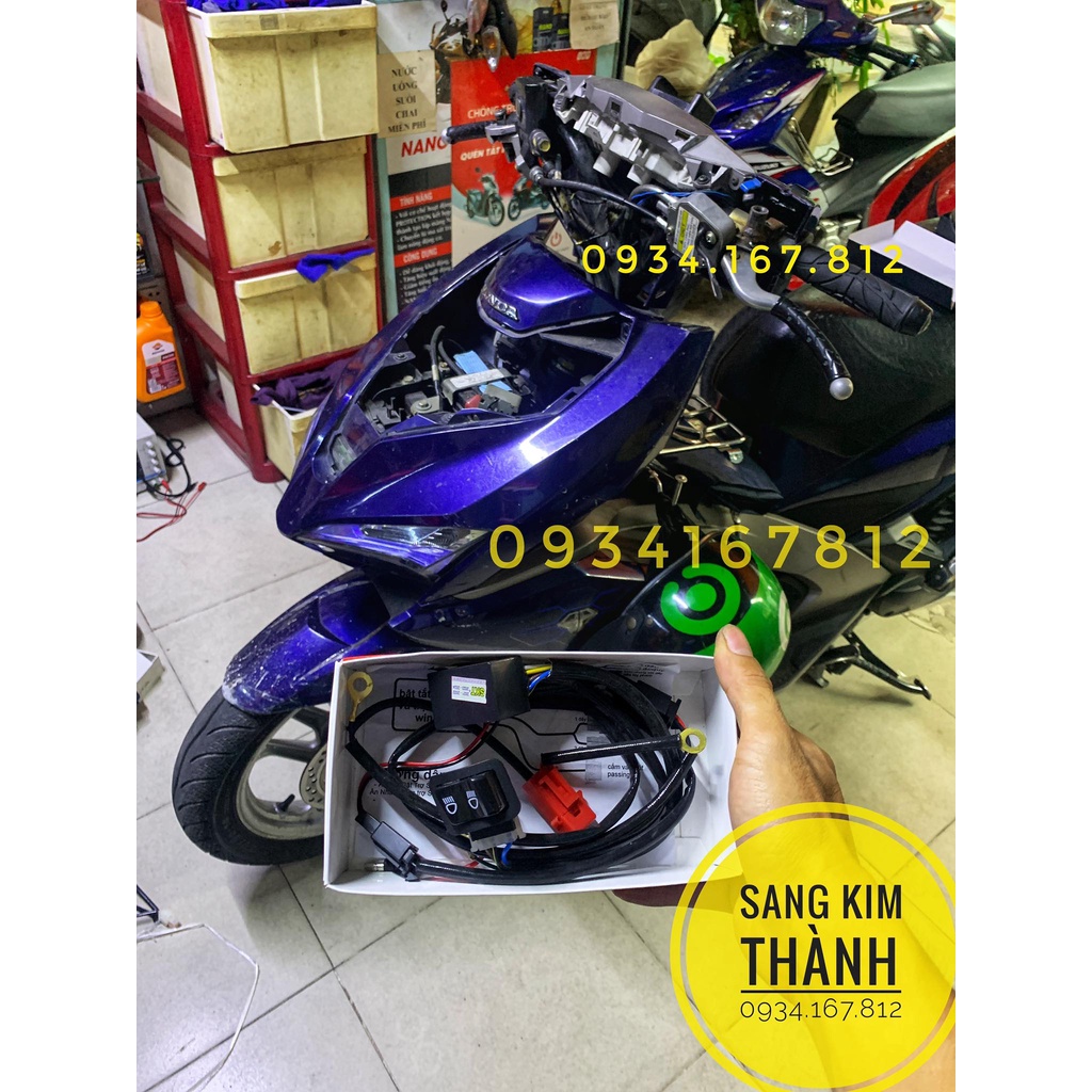 Mạch Passing Sh Xe HONDA AB 2016 2017 2018 2019 Và Trợ Sáng Tặng kèm Nút Passing Sh