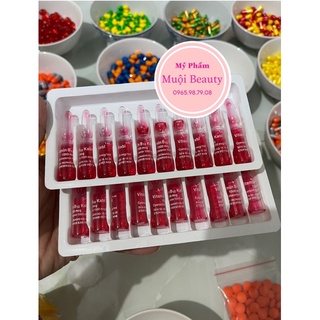 Ống Đỏ Vitamin cấy trắng trộn kem