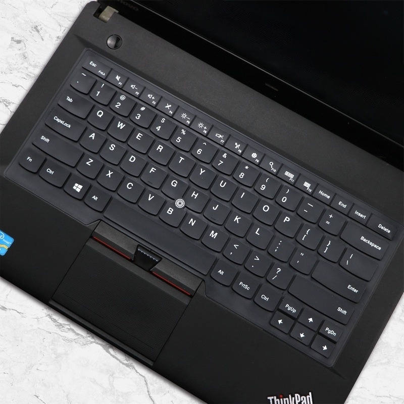 Miếng Dán Bảo Vệ Bàn Phím Bằng Silicon Cho Laptop 14 inch Lenovo Thinkpad E480 L390 E14 T490s E490 T495 L14 T14 P14s Ốp
