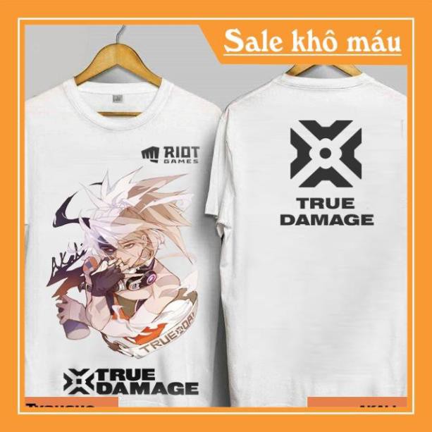 SALE- [Kèm Voucher FreeShip] Áo Thun Liên Minh lol| Áo Thun Akali Trua Damage | áo tay ngắn AKALI