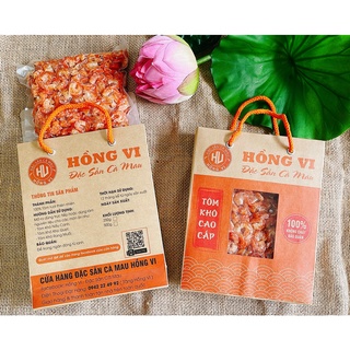 Hộp 500gam tôm khô size lớn