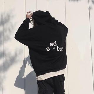 Áo hoodie Sadboiz đen