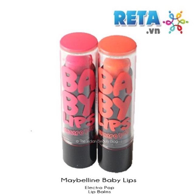 Son dưỡng môi Maybelline Baby Lips Electro Lip Balm- màu Orange