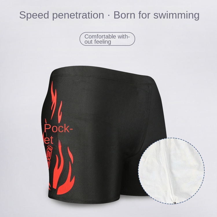Quần Bơi Boxer Dáng Rộng Chất Liệu Nylon Cao Cấp Thời Trang Dành Cho Người Lớn