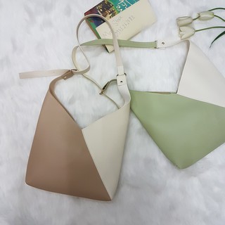 Beige Cut-out Bag Phối Màu