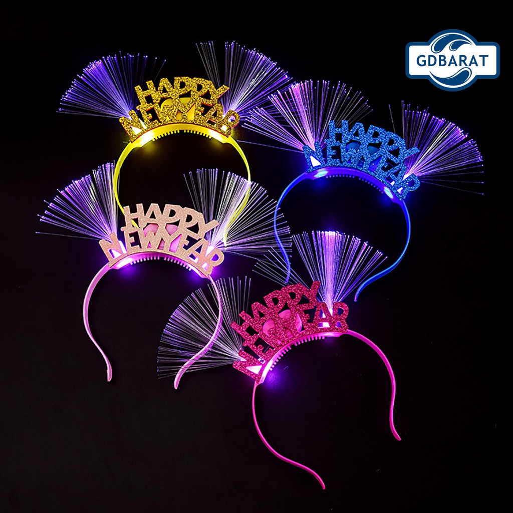 Băng Đô Cài Tóc Gắn Đèn Led Độc Đáo