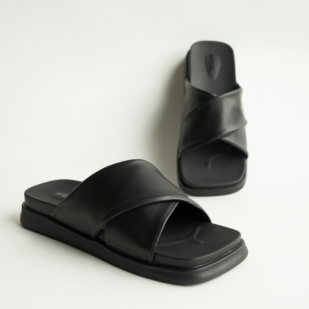 TRÉO SANDALS Waa. - Dép Da Quai Chéo