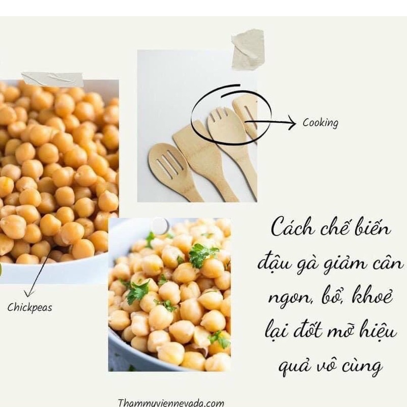 ĐẬU Gà TRẮNG sản phẩm hỗ trợ ăn kiêng 500g