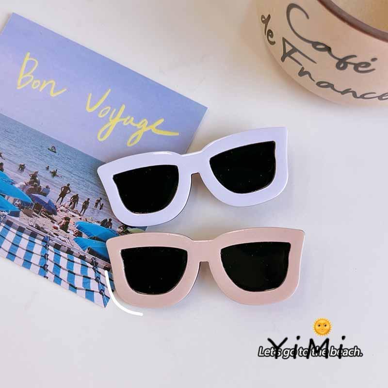 Kẹp Tóc Hình Mắt Kính Dễ Thương Phong Cách Nhật Hàn