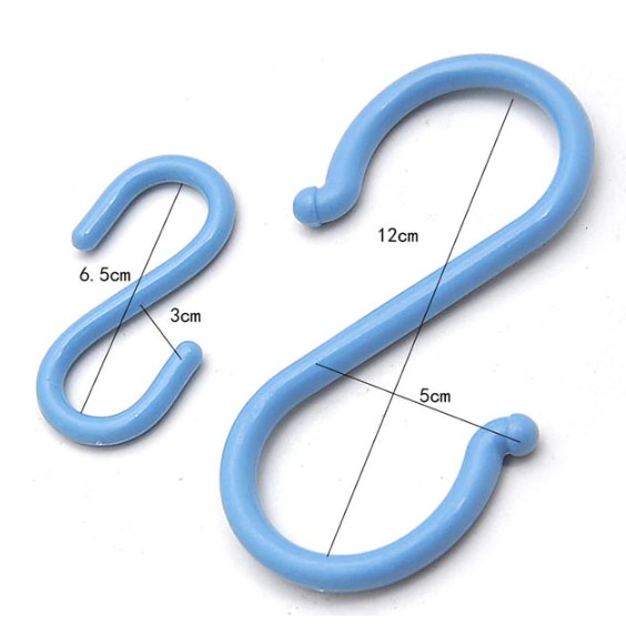 Bộ 8 Móc Chữ S Nhựa Cao Cấp Treo Quần Áo - Treo Đồ Đạc - Treo Hàng Đa Năng 2194 Shop Bán Gì Rẻ Thế