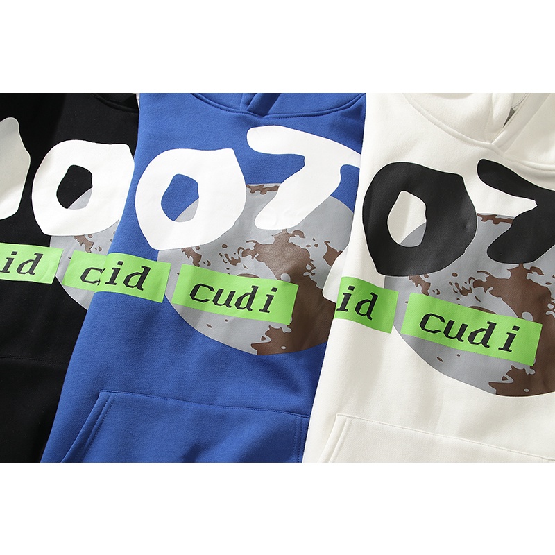 Áo hoodies có nón dài tay in hình hoạt hình