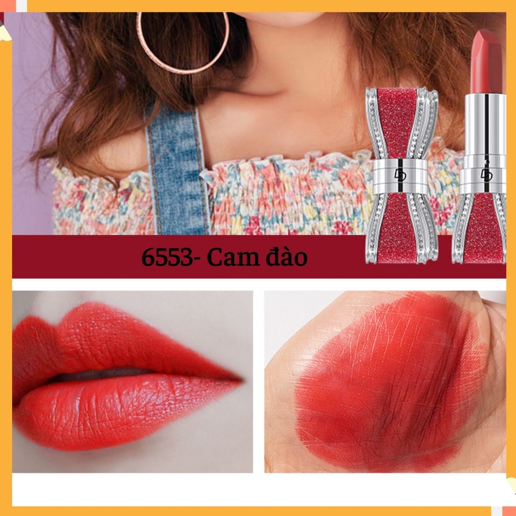 Son Lì Daisy Dear Nội Địa Trung Thiết Kế Hình Nơ Sang Trọng Chất Son Lì Bền Màu Lâu Trôi 3,5g-AnnA.40.Cosmetic | BigBuy360 - bigbuy360.vn