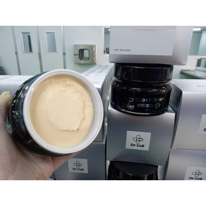 Kem Dưỡng Trắng Da Body Cốt   Kem Dưỡng Ẩm Body Dr Cell Dưỡng Thể Trắng Da Toàn Thân 200g
