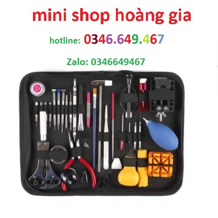 [CHÍNH HÃNG] bộ dụng cụ sửa chữa tháo lắp đồng hồ đa năng