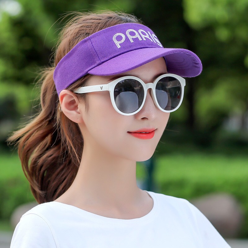 Kính Mắt Nữ Chống Tia UV Thời Trang, Kính Chữ V Đen Trắng Siêu Hot Bảo Vệ Mắt - VT