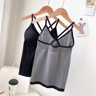 Áo bra| Áo bra hai dây che mỡ bụng