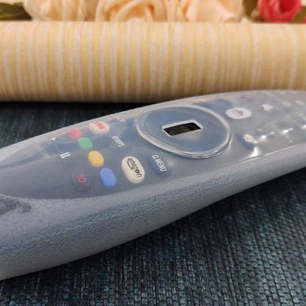 Vỏ Bọc remote TV LG AN-MR600/650 Bằng Silicon Dày Trong Suốt Chống Rơi HD