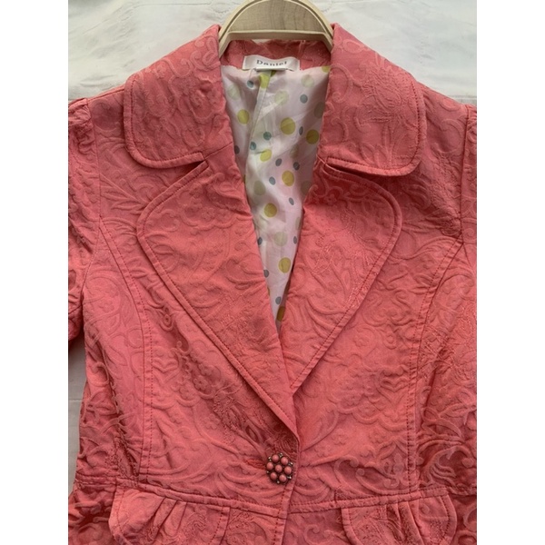 Áo khoác vest/blazer B524 form ngắn chất gấm 2hand Hàn si tuyển ảnh thật