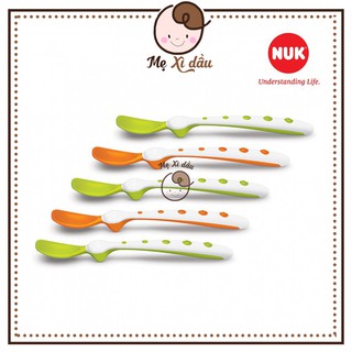 Shop mẹ xì dầu Thìa mềm ăn dặm NUK chính hãng (có tem phân phối)