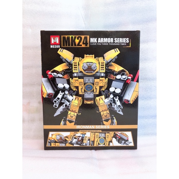 Lắp Ráp Người Sắt Iron Man Hulkbuster MK24 - MG309