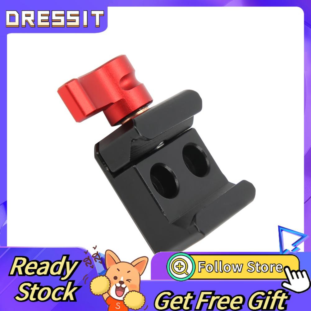 Dressit Handheld Stabilizer Side Expansion Mount Quick Release Plate Adapter for DJI RS 2/RSC 2