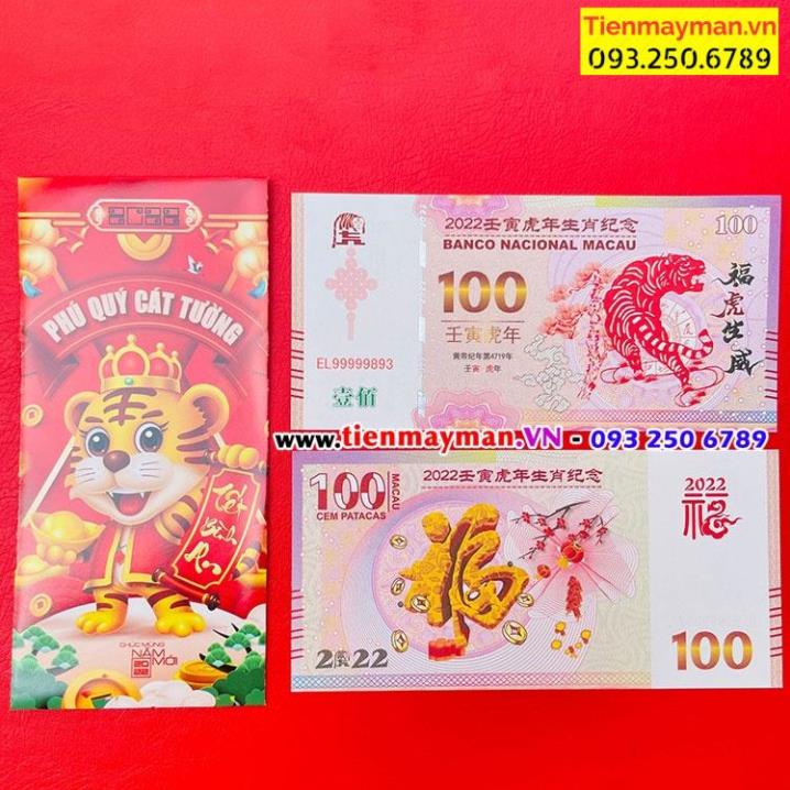 [siêu rẻ] Tờ Tiền Con Cọp Hổ Macao Đài Loan Trung Quốc lưu niệm Lì Xì Tết 2022 - Quà Tết Độc Đáo, Hợp phong thủy | BigBuy360 - bigbuy360.vn