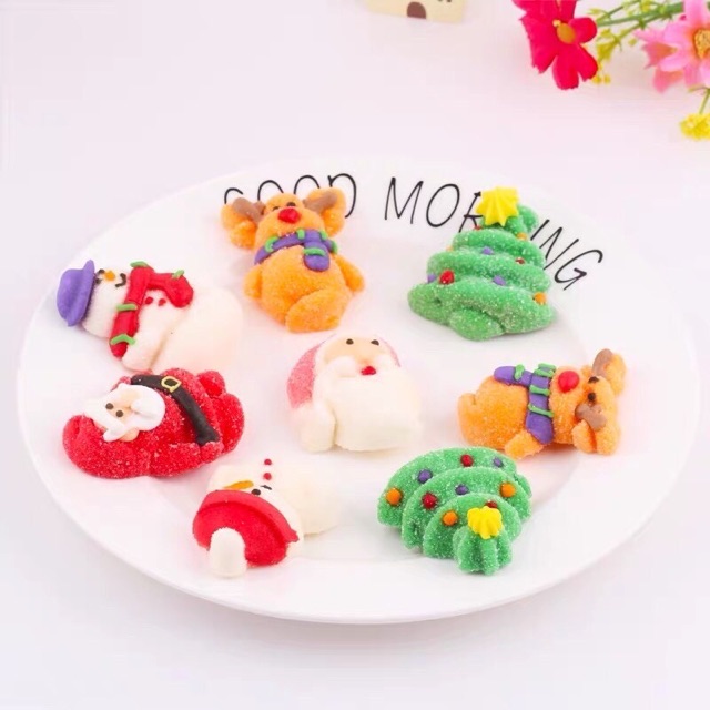 Kẹo giáng sinh Mallow Snowmen