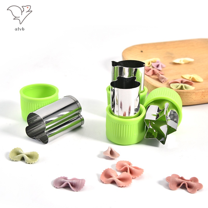 Bộ 12 Khuôn Cắt Rau Củ Quả Làm Bánh Quy/Sushi/Trái Cây 12 Ngăn Hình Bông Hoa/Ngôi Sao