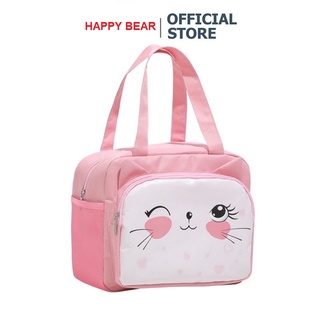 Túi giữ nhiệt đựng bình sữa cao cấp, Túi đựng đồ cho bé _ happybear