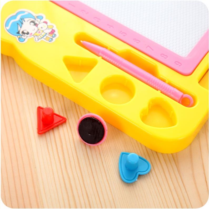 Bảng viết THÔNG MINH cho bé tự xoá bằng từ trường khổ 27*20cm