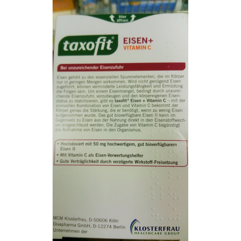 Viên Sắt  Eisen & Vitamin C | BigBuy360 - bigbuy360.vn