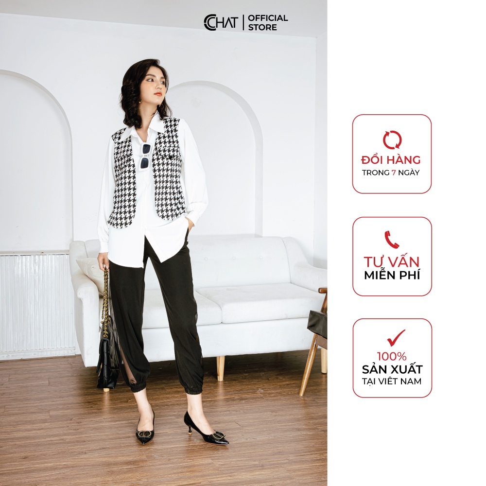 Quần bomber phối sườn CCHAT